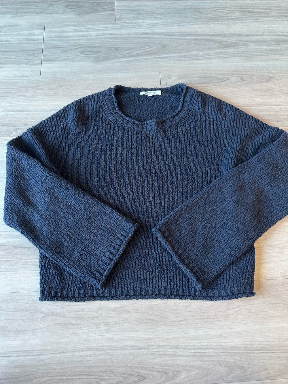 Madewell Roll Neck Navy Blue Sweater Womens XS